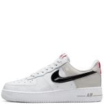 Air Force 1 '07 Shoes LT Iron Ore/Black White-University Red