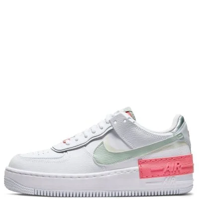 Air Force 1 Shadow White/Jade Smoke-Seafoam-Archaeo Pink