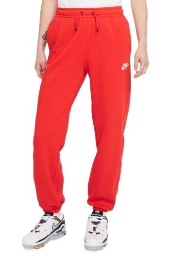 Sportswear Essential Fleece Pants Chile Red/White