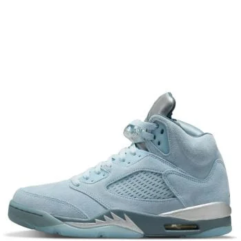 Women's Air Jordan 5 Retro Ice/Blue Graphite-Metallic Silver