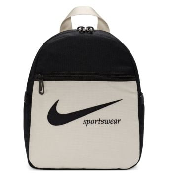 Nike Sportswear Futura Plaid Mini Backpack (6L) Black/LT Orewood Brn/Black