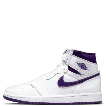 Air Jordan 1 High OG White/Court Purple