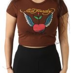 Cherry Wings T-Shirt Cocoa