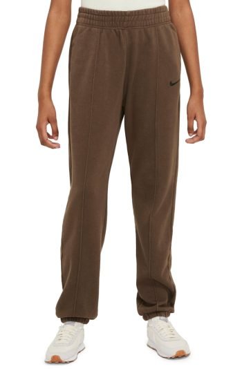 NSW Essential Collection Washed Fleece Pants Brown