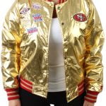 San Francisco 49ers Champions Jacket Gold