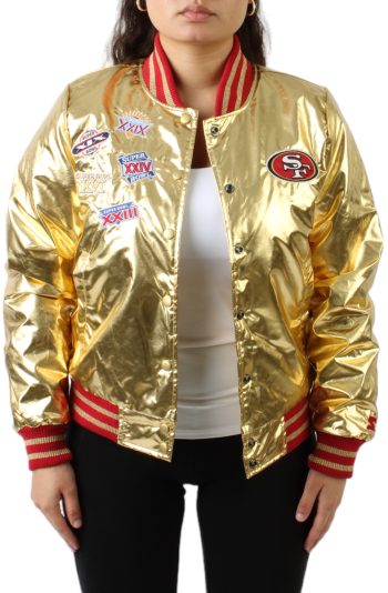 San Francisco 49ers Champions Jacket Gold