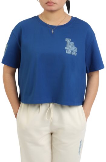 Los Angeles Dodgers Varsity Boxy T-Shirt Dodger Blue