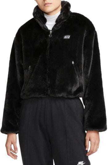 Sportswear Icon Clash Full-Zip Jacket Black/White