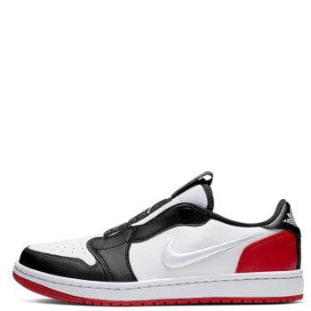 Air Jordan 1 Retro Low Slip White/White-Gym Red-Black