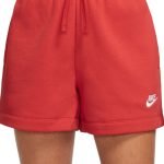 Nike Sportswear Club Fleece Mid-Rise Shorts University Red/White