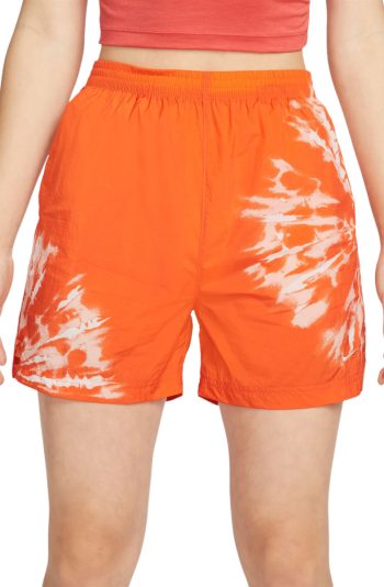 Sportswear Woven Shorts Orange