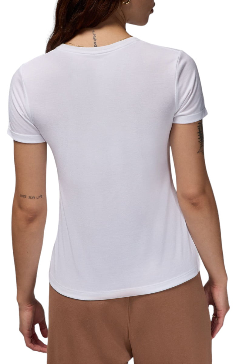Jordan Graphic Slim T-Shirt White/Archaeo Brown