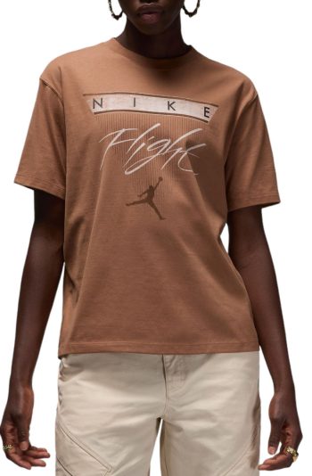 Jordan Flight Heritage T-Shirt Archaeo Brown