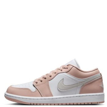 Air Jordan 1 Low White/Light Bone-Particle Beige