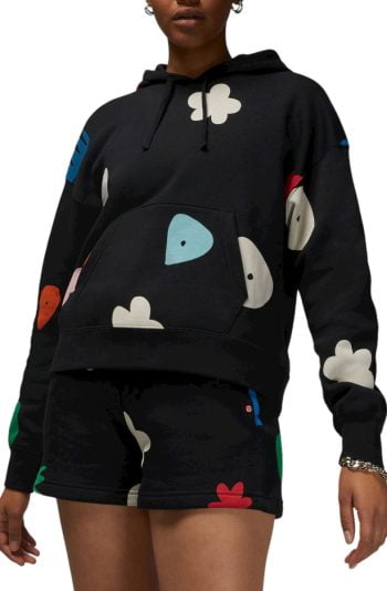 Artist Series by Mia Lee Fleece Hoodie Black