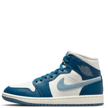 Jordan 1 Mid Sky J Fr Blue/Ozone Blue-Sail