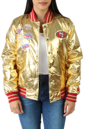 San Francisco 49ers Champions Jacket Gold