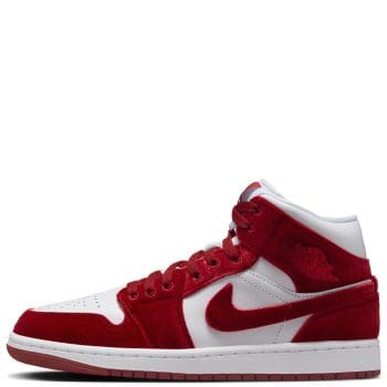 Air Jordan 1 Mid SE White/Team Red-Black-White