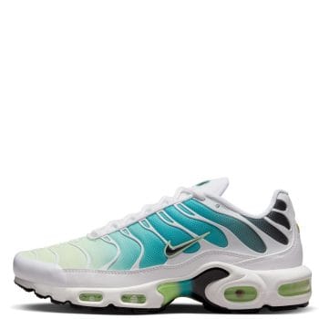 Air Max Plus White/Black-Dusty Cactus-Barely Volt