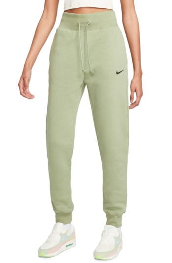 Sportswear Phoenix Fleece High-Waisted Joggers Oil Green/Black