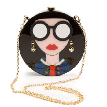 Women Fashion Clutch Black Bags OS Black
