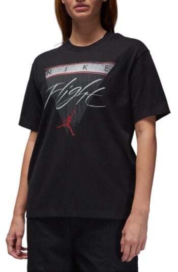 Women Flight Heritage Graphic T-Shirt Black T-shirts M Black