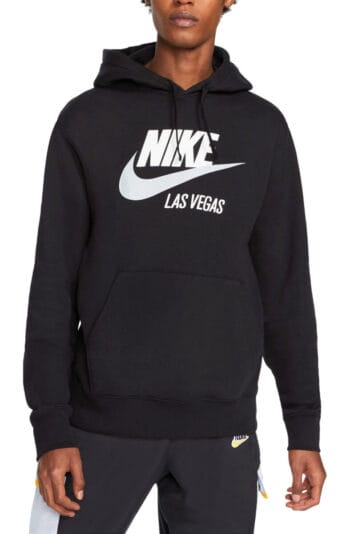 Women Nike Sportswear Club Fleece Hoodie Black Sweatshirts 2XL Black