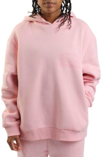 Women Pullover Hoodie Pink Sweatshirts S Pink