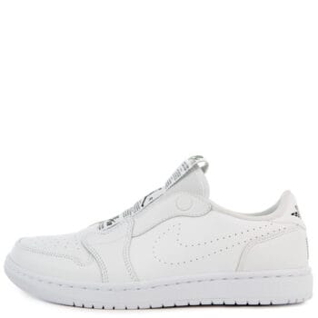 Women AIR JORDAN 1 RETRO LOW SLIP WHITE/BLACK Sneakers 7 WHITE/BLACK