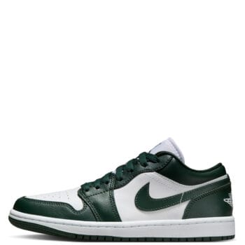 Women Jordan 1 Low White/Galactic Jade Sneakers 7.5 White/Galactic Jade