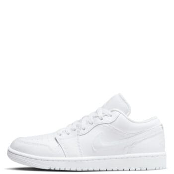 Women Air Jordan 1 Low White/White-White Sneakers 11 White/White-White