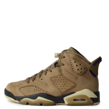 Women Air Jordan 6 Retro GTX Brown Kelp/Team Gold-Shadow Brown Sneakers 6.5 Brown Kelp/Team Gold-Shadow Brown