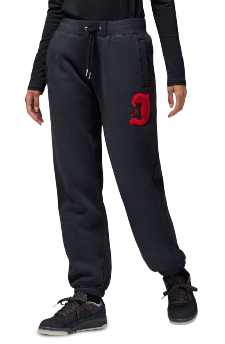 Women Jordan Flight Fleece Pants S Black