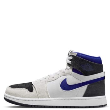 Women Air Jordan 1 Zoom CMFT 2 Neutral Grey/Off Noir/White/Concord Sneakers 8.5 Neutral Grey/Off Noir/White/Concord