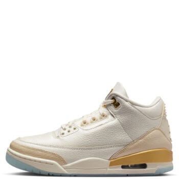Women Air Jordan 3 Retro Champagne And Oysters Sail/Team Gold-Pale Ivory-Metallic Gold Sneakers 10 Sail/Team Gold-Pale Ivory-Me