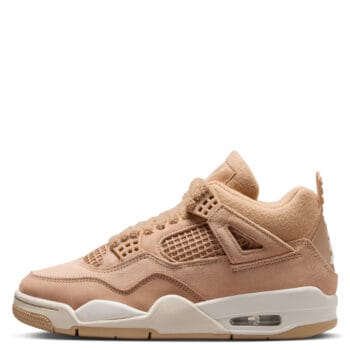 Women Air Jordan 4 Retro Cozy Girl Hemp/Lt Orewood Brown Sneakers 10 Hemp/Lt Orewood Brown
